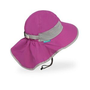 SunDay Afternoons Sun Hat Girls Small/ 1-3 years old Play Magenta Nylon